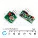 433MHz RF Transmitter and Receiver Module