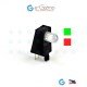 5mm High Brightness Bicolor LED with Holder PCB Mount LH51L303F-HTS Bi-Color