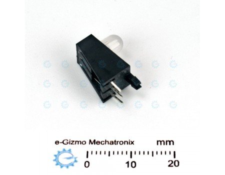 5mm High Brightness Bicolor LED with Holder PCB Mount LH51L303F-HTS Bi-Color