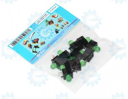 WCLED-5MM-GR-10P LED Green 5mm with Case 10pcs WCLED-5MM-GR-10P LED Green 5mm with Case 10pcs