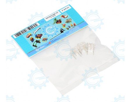 SBLBLRT5MM-3P Blue Super-bright LED Round Top 5mm 3pcs SBLBLRT5MM-3P Blue Super-bright LED Round Top 5mm 3pcs