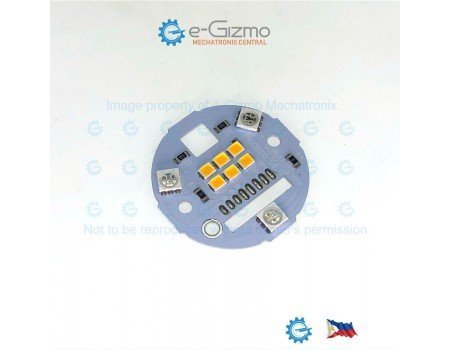 DIY Warmwhite + RGB LED Module on 39mm Aluminum Substrate DIY Warmwhite + RGB LED Module on 39mm Aluminum Substrate