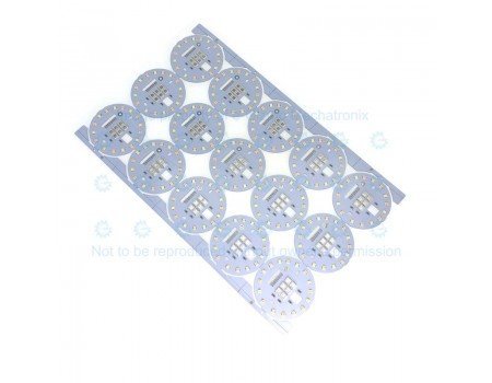 DIY Daylight + Warmwhite + RGB LED Module on 60mm Aluminum Substrate DIY Daylight + Warmwhite + RGB LED Module on 60mm Aluminum Substrate