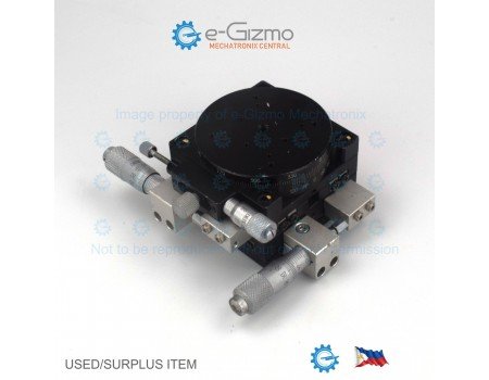 CHUO SEIKI 3DOF Precision Positioning Table X-Y-ZRotation [Surplus]