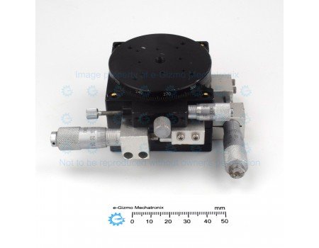 CHUO SEIKI 3DOF Precision Positioning Table X-Y-ZRotation [Surplus]