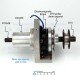 Pulley Drive Assembly with Electromagnetic Brake