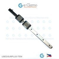 NSK Linear Motion Guide LM 15x9.5x294mm with 2x carriage [Refurbished]