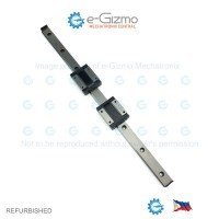 THK Linear Motion Guide LM 15x9.5x310mm with 2x carriage RSR15ZM [Refurbished]