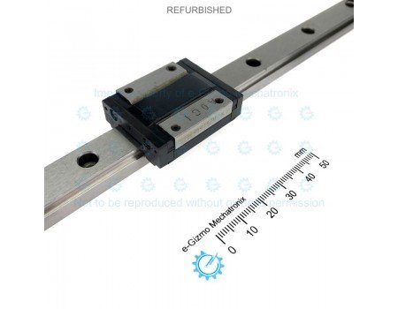 THK Linear Motion Guide LM 15x9.5x294mm with 1x carriage RSR15ZM [Refurbished]