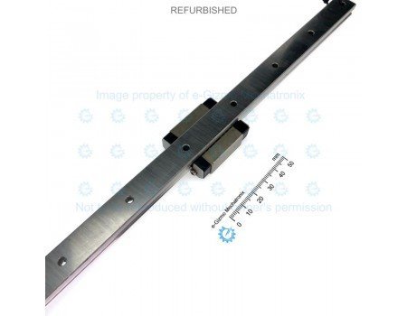 NSK Linear Motion Guide LM 15x9.5x294mm with 1x carriage [Refurbished]