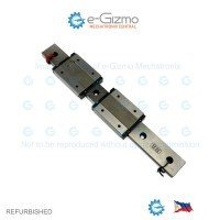 NB Linear Motion Guide LM 24x8x230mm with 2x carriage SEBS12WAY [Refurbished]