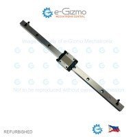 THK Linear Motion Guide LM 15x9.5x309mm with 1x carriage SRS15M [Refurbished]