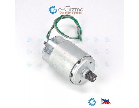 12-24V 6000rpm High Torque DC Motor Double Shaft Magnetic Shield