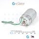 12-24V 6000rpm High Torque DC Motor Double Shaft Magnetic Shield