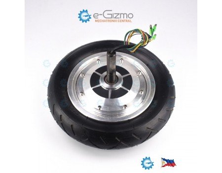 10-inch 350W BLDC Hub Motor 36V Pneumatic Tires DIY Projects