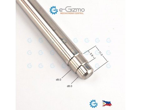 Stainless Shaft 301 d16 x 405mm Machined Ends ( Shafting Rod Round Bar ) Stainless Shaft 301 d16 x 405mm Machined Ends ( Shafting Rod Round Bar )