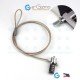 Budget Cable Lock for Laptops Combination Lock 1.05M Budget Cable Lock for Laptops Combination Lock 1.05M
