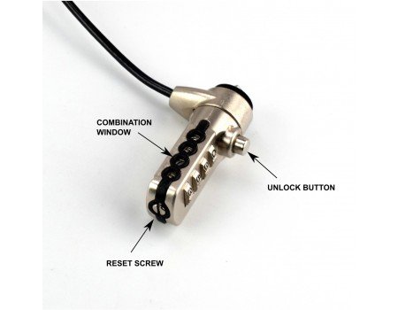 Premium OEM Cable Lock for Laptops Combination Lock 2M AL2000