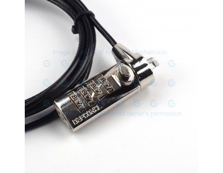 Premium OEM Cable Lock for Laptops Combination Lock DEFCONCL 2M AL7500