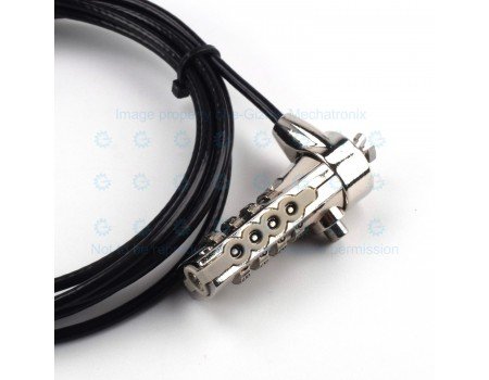 Premium OEM Cable Lock for Laptops Combination Lock DEFCONCL 2M AL7500