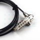 Premium OEM Cable Lock for Laptops Combination Lock DEFCONCL 2M AL7500
