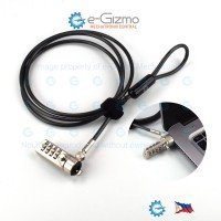 HP Essential Cable Lock for Laptops Combination Lock 1.22M T0Y16AA [USED]