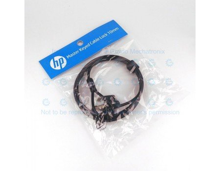 HP Master Keyed Cable Lock 10mm 1.83M T1A63AA HP Master Keyed Cable Lock 10mm 1.83M T1A63AA