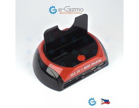 Single Bay SATA HDD Docking Station and Card Reader + Power Adapter USB2.0 Single Bay SATA HDD Docking Station and Card Reader + Power Adapter USB2.0