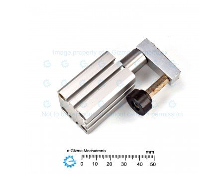 SMC MKB16-10LN Rotary Clamp Cylinder Clamping Actuator  [USED]