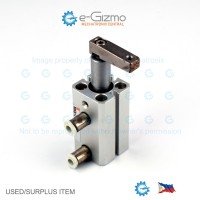 SMC MKB12-10LN Rotary Clamp Cylinder Clamping Actuator  [USED]