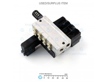 SMC Solnoid Valves in Manifold 3x VZ3150 + 1X VZ3250 100VAC Coil