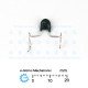 TNR5V270K d5mm 17VAC 22VDC Low Voltage Varistor MOV TNR5V270K d5mm 17VAC 22VDC Low Voltage Varistor MOV