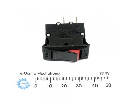 Circuit Breaker Rocker Switch Style 15A 250VAC