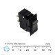 Circuit Breaker Rocker Switch Style 15A 250VAC