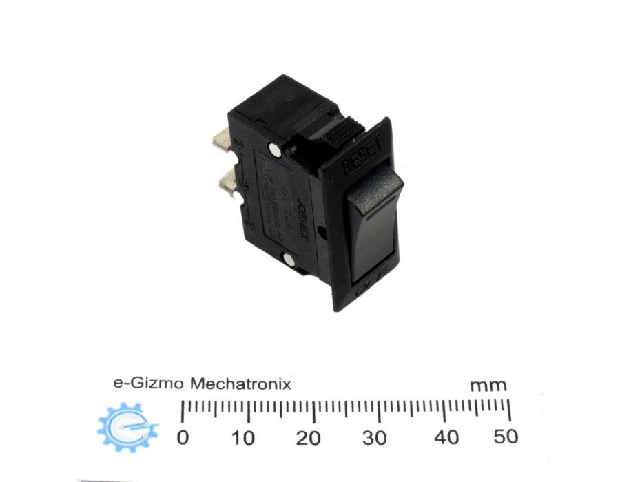 CIRCUIT BREAKER ROCKER SWITCH STYLE 15A 250VAC