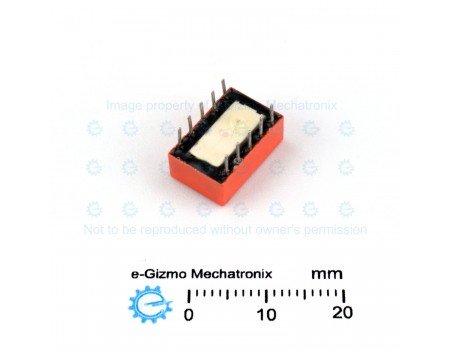 NEC EA2-4.5NU 4.5V 2A DPDT Compact DIP Relay UL,CSA