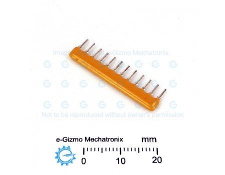 Bourns Thick Film Resistor Network 6x 2.2K 8pins Isolated Bourns Thick Film Resistor Network 6x 2.2K 8pins Isolated