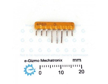 Thick Film Resistor Network 4x 10K 8pins Isolated Thick Film Resistor Network 4x 10K 8pins Isolated