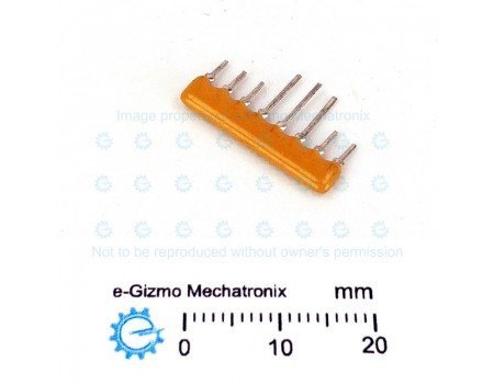 Thick Film Resistor Network 4x 10K 8pins Isolated Thick Film Resistor Network 4x 10K 8pins Isolated