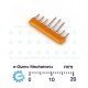 Thick Film Resistor Network 4x 10K 8pins Isolated Thick Film Resistor Network 4x 10K 8pins Isolated