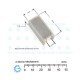 680R 10W Ceramic Cement Radial Lead Resistor 680R 10W Ceramic Cement Radial Lead Resistor