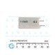 680R 10W Ceramic Cement Radial Lead Resistor 680R 10W Ceramic Cement Radial Lead Resistor