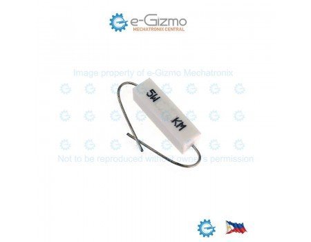 100K 5W Ceramic Cement Axial Lead Resistor 100K 5W Ceramic Cement Axial Lead Resistor
