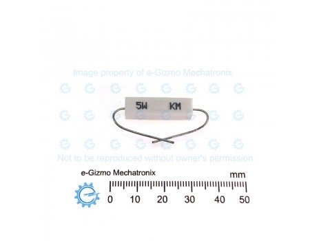 100K 5W Ceramic Cement Axial Lead Resistor 100K 5W Ceramic Cement Axial Lead Resistor