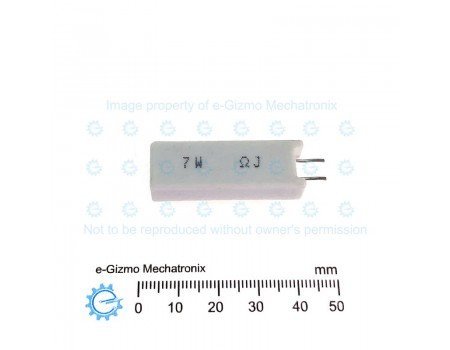 680R 7W Ceramic Cement Radial Lead Resistor 680R 7W Ceramic Cement Radial Lead Resistor