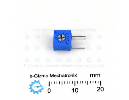 Bourns 2K Cermet Precision Trimmer Potentiometer Sealed Single Turn 3362W Bourns 2K Cermet Precision Trimmer Potentiometer Sealed Single Turn 3362W