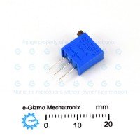 Bourns 3296X 5K 25 Turns Precision Trimmer Potentiometer Resistor Bourns 3296X 5K 25 Turns Precision Trimmer Potentiometer Resistor