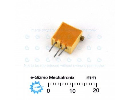 Spectrol 200K Precision Trimmer - 3/8” square, multiturn 64Z 204 Spectrol 200K Precision Trimmer - 3/8” square, multiturn 64Z 204