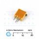Spectrol 200K Precision Trimmer - 3/8” square, multiturn 64Z 204 Spectrol 200K Precision Trimmer - 3/8” square, multiturn 64Z 204