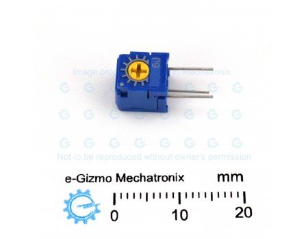 Copal 500R Cermet Precision Trimmer Potentiometer Resistor Single Turn 